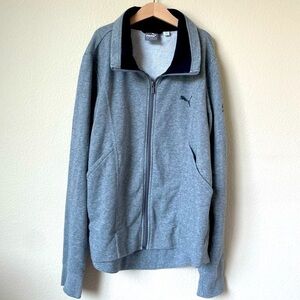 Puma Gray Large Zipped Jacket